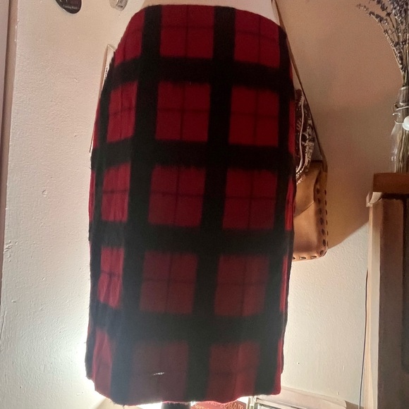 Talbots wool plaid skirt - Picture 2 of 5